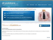 Tablet Screenshot of drysolstore.com